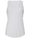 Bella + Canvas Ladies' Flowy V-Neck Tank WHITE