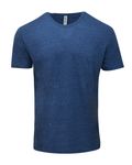 Threadfast Apparel Unisex Triblend Short-Sleeve T-Shirt Royal Blk Trblnd