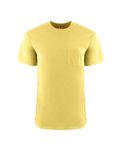 Next Level Apparel Adult Inspired Dye Crew with Pocket Blonde