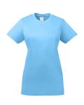 UltraClub Ladies' Cool & Dry Basic Performance T-Shirt Columbia Blue