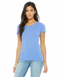 Bella + Canvas Ladies' Triblend Short-Sleeve T-Shirt Blue Triblend