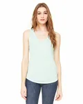 Bella + Canvas Ladies' Flowy V-Neck Tank Mint