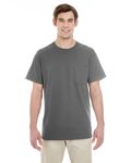 Gildan Unisex Heavy Cotton Pocket T-Shirt Charcoal