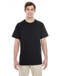 Gildan Unisex Heavy Cotton Pocket T-Shirt BLACK