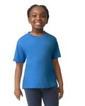 Gildan Youth Softstyle T-Shirt Heather Royal