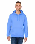 J America Adult Premium Fleece Pullover Hooded Sweatshirt Carolina Blue
