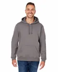 J America Adult Premium Fleece Pullover Hooded Sweatshirt FOSSIL