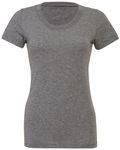 Bella + Canvas Ladies' Triblend Short-Sleeve T-Shirt Grey Triblend