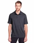 North End Men's JAQ Snap-Up Stretch Performance Polo Carbon