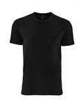 Next Level Apparel Unisex Pocket Crew BLACK