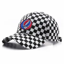 Two Tone Checkered Cotton Cap - Custom T-Shirt Today