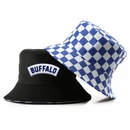 Checkered Cotton Bucket Hat - Custom T-Shirt Today