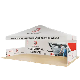 Custom Outdoor Trade Show Displays Heavy Duty 20ft X 10ft - Custom T-Shirt Today