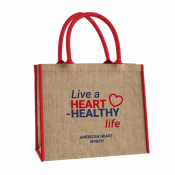 Jute Tote Bags - Custom T-Shirt Today