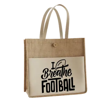 Jute Tote Bags - Custom T-Shirt Today