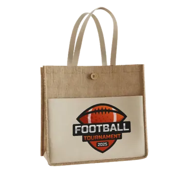 Jute Tote Bags - Custom T-Shirt Today