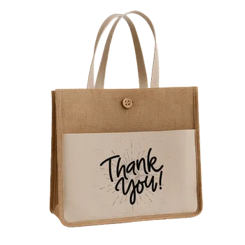 Jute Tote Bags - Custom T-Shirt Today