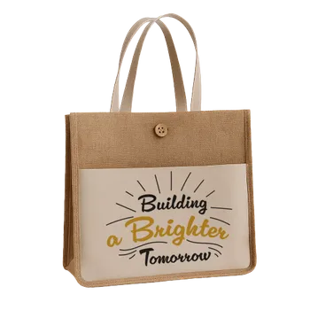 Jute Tote Bags - Custom T-Shirt Today