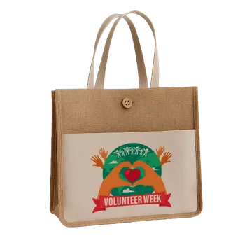 Jute Tote Bags - Custom T-Shirt Today