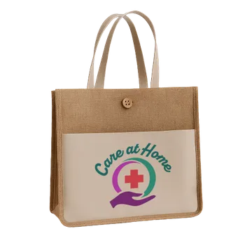 Jute Tote Bags - Custom T-Shirt Today