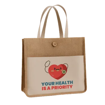 Jute Tote Bags - Custom T-Shirt Today