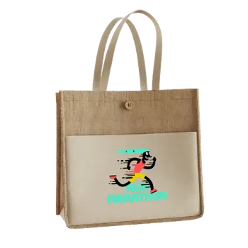 Jute Tote Bags - Custom T-Shirt Today