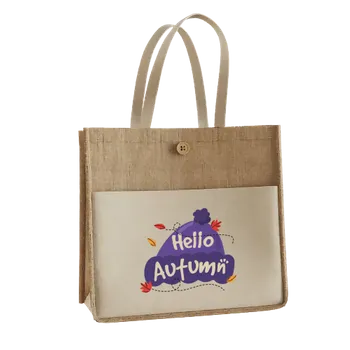 Jute Tote Bags - Custom T-Shirt Today