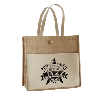 Jute Tote Bags - Custom T-Shirt Today
