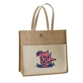 Jute Tote Bags - Custom T-Shirt Today