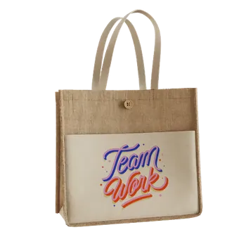 Jute Tote Bags - Custom T-Shirt Today