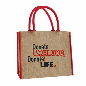 Jute Tote Bags - Custom T-Shirt Today