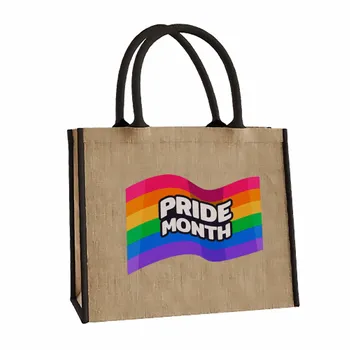 Jute Tote Bags - Custom T-Shirt Today