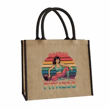 Jute Tote Bags - Custom T-Shirt Today