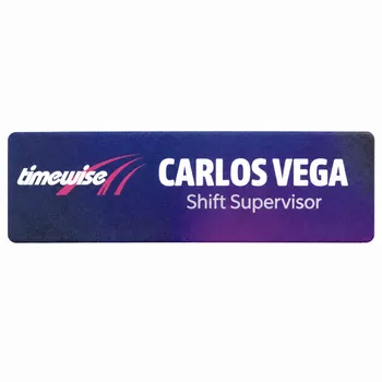 UV Printed Name Badges - Custom T-Shirt Today