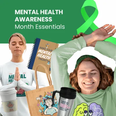 Mental Health Awareness Month Essentials - Custom T-Shirt Today