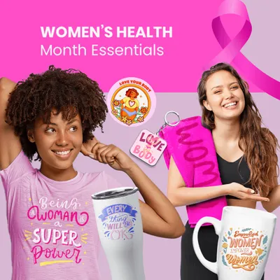 Women's Health Month Essentials - Custom T-Shirt Today