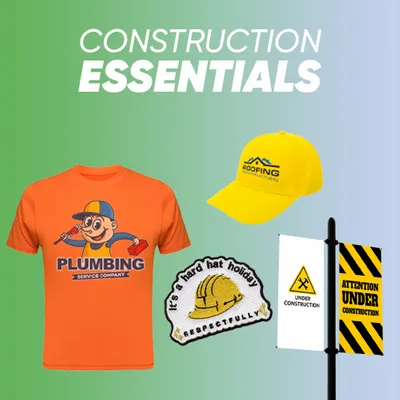 Construction Essentials - Custom T-Shirt Today