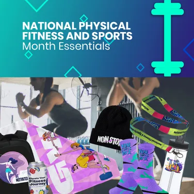 National Physical Fitness and Sports Month Essentials - Custom T-Shirt Today