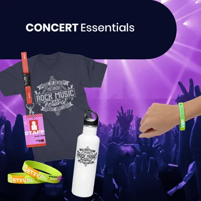 Concert Essentials - Custom T-Shirt Today