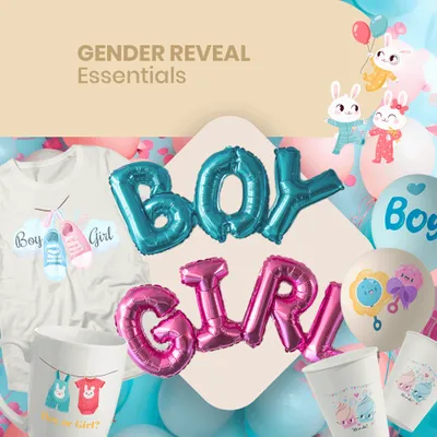 Gender Reveal Essentials - Custom T-Shirt Today