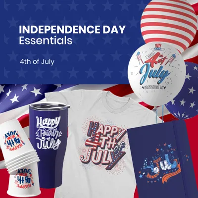 Independence Day Essentials - Custom T-Shirt Today