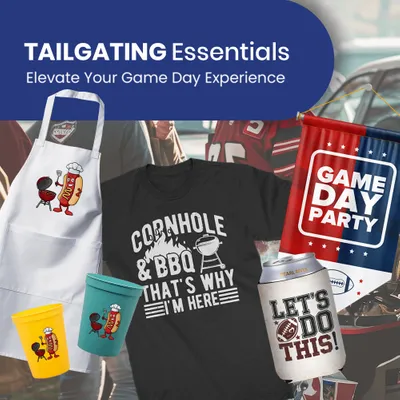 Tailgating Essentials - Custom T-Shirt Today