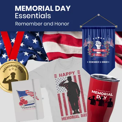 Memorial Day Essentials - Custom T-Shirt Today