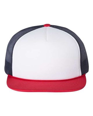 White/ Navy-Red White/ Navy-Red - Custom T-Shirt Today