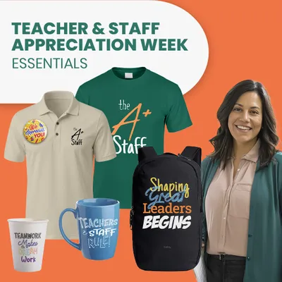 Teacher & Staff Appreciation Week Essentials - Custom T-Shirt Today