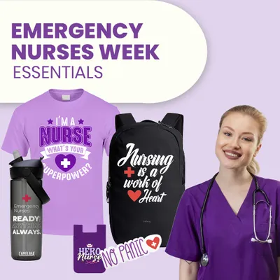 Emergency Nurses Week Essentials - Custom T-Shirt Today