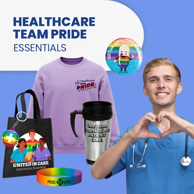 Healthcare Team Pride Essentials - Custom T-Shirt Today