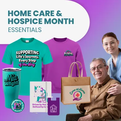 Home Care & Hospice Month Essentials - Custom T-Shirt Today