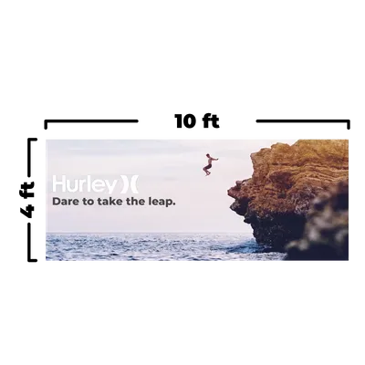 10 x 4 ft - Custom T-Shirt Today