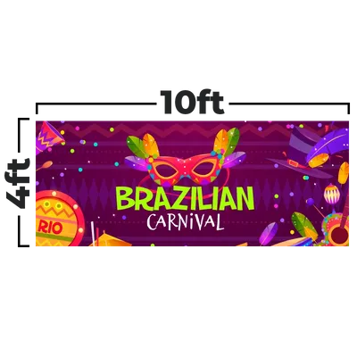 10 x 4 ft - Custom T-Shirt Today